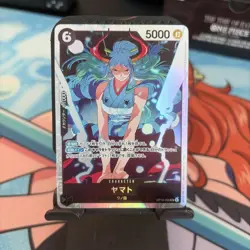 One Piece CCG The Time Of Battle OP16-098 Yamato SR Japanese Foil NM - Image 1