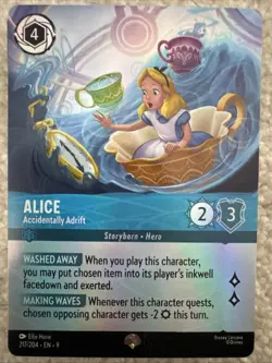 Alice - Accidentally Adrift (Epic) Disney Lorcana Fabled - Image 1