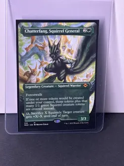 MTG Chatterfang, Squirrel General (Borderless) - Modern Horizons 2 - Near Mint - Image 1