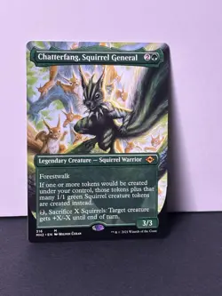 MTG Chatterfang, Squirrel General (Borderless) - Modern Horizons 2 - Near Mint - Image 3
