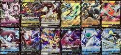 set of 12 authentic Pokemon Card Japanese Mewtwo V Giratina Arceus Lucario - Image 1