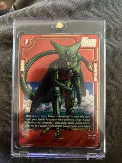 Cell SB01-009 Alternate Art Dragon Ball Manga Booster Card Fusion World - Image 1
