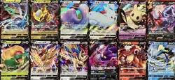 set of 12 authentic Pokemon Card Japanese Rayquaza V Giratina Ditto Togekiss - Image 1