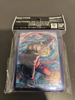 ONE PIECE Card Game Limited Card Sleeves Sanji 70pcs. - Image 1