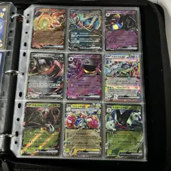 Huge Binder Collection Lot of 170+ Pokemon Card Mixed EX SV Holo Full Art Zard - Image 3