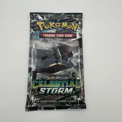 Pokemon Sun & Moon TCG Celestial Storm 1 Sealed Pack (10 cards) - Image 1