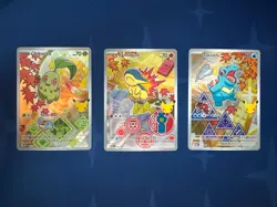 Pokemon First Partner Illustration Collection Series 2 Johto Gen 2 Set - Image 1