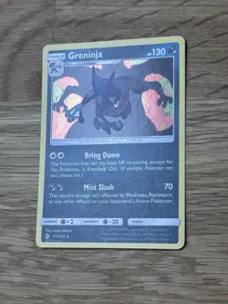 Greninja 117/214 Holo Rare Pokemon 2019 SM Unbroken Bonds - Image 4