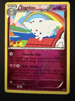 Togekiss Reverse Holo - 2015 Pokemon XY Roaring Skies 45/108 - Image 1