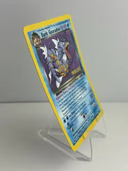 Dark Gyarados 8/82 Prerelease Holo Team Rocket Pokemon WOTC NM/LP - Image 2