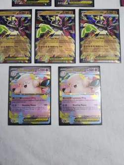 Pokemon TCG Mega EX Lot Of 9, Full Art Holo - Image 4