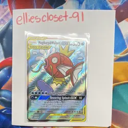 Magikarp & Wailord GX TAG TEAM GX Full Art Holo 161/181 SM-Team Up - Image 1