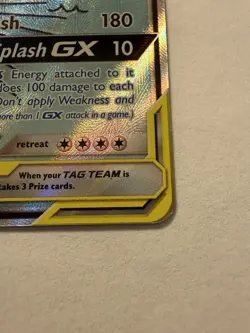 Magikarp & Wailord GX TAG TEAM GX Full Art Holo 161/181 SM-Team Up - Image 5