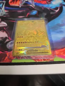 Pokemon TCG Perfect Order Hyper Rare Gold Mega Zygarde EX Full Art 124/088 - Image 4