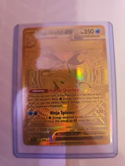 Chaos Rising: Mega Greninja EX 122/086 Gold, HYPER Rare Pokemon - Pack Fresh - Image 5