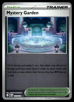 Mystery Garden 122/132 Uncommon Mega Evolution Pokemon Reverse Holo Near Mint - Image 1