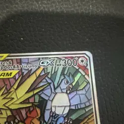 Pokemon Moltres & Zapdos & Articuno GX TAG TEAM Promo SM210 300HP Holo - Image 5