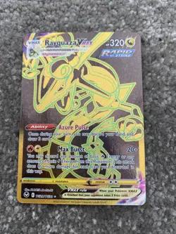 Pokemon TCG Rayquaza VMAX TG29/TG30 Swsh12: Silver Tempest Trainer Gallery NM - Image 1