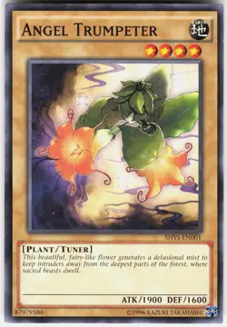 Angel Trumpeter SHVI-EN001 Shining Victories Yu-Gi-Oh Unlimited LP - Image 1