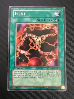 Yugioh Flint RDS-EN042 Rare 1st Edition LP - Image 1
