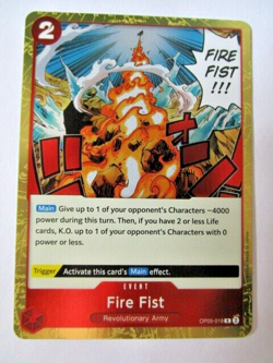 One Piece Fire Fist Op05-019 Event Holo Rare Near Mint English!! - Image 1