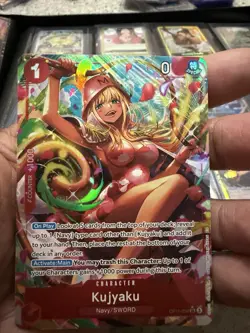 One Piece OP11-004 Kujyaku Alternate Art SR A Fist of Divine Speed (B) - Image 3