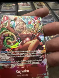One Piece OP11-004 Kujyaku Alternate Art SR A Fist of Divine Speed (B) - Image 5
