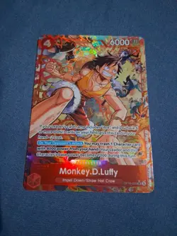 Monkey.D.Luffy (Alternate Art) OP16-015 The Time of Battle Foil - Image 1