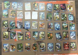 Lego chima super big lot of card lot of rare one and more - Image 1