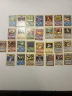 Collection Bulk Lot of 85* Pokemon Cards Vintage ALL WOTC Dmg Hp Mp - Image 1