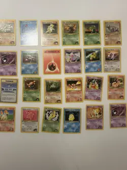 Collection Bulk Lot of 85* Pokemon Cards Vintage ALL WOTC Dmg Hp Mp - Image 4