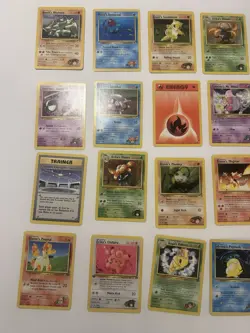 Collection Bulk Lot of 85* Pokemon Cards Vintage ALL WOTC Dmg Hp Mp - Image 5