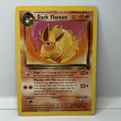 Dark Flareon - Team Rocket - #35/82 - Vintage Pokemon Card 1999 - Image 1