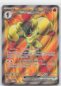 Armarouge ex - Holo SV: Scarlet & Violet Promo Cards 125 NM - Image 1
