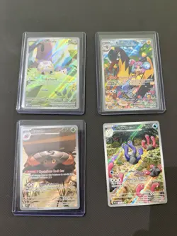 Crustle 186/182. Wugtrio. Togedemaru Ionos Kilowattrel. IR. 4 Card Lot - Image 3