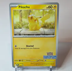 Pikachu - 214 (Illustration Contest 2024) - SV: Scarlet & Violet Promo Cards - Image 1