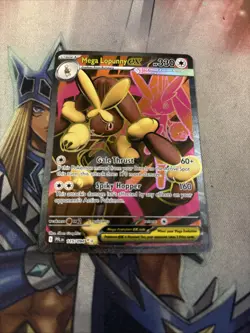 Mega Lopunny ex 115/094 ME02: Phantasmal Flames Ultra Rare Pokemon Card - Image 1