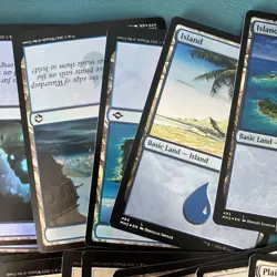 27 foil Basic land Pack (Magic The Gathering) - Regular lot bulk set NM - Image 3