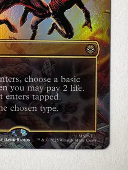 Multiversal Passage Borderless Foil 206 - MTG Spider-Man Rare Land Any Color - Image 4