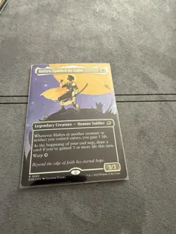 Haliya, Guided by Light (Borderless) Edge of Eternities Foil - Image 1