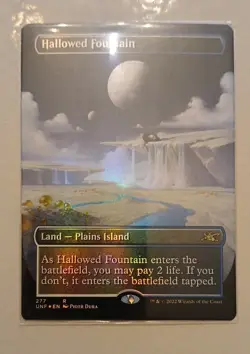 Hallowed Fountain (Borderless) Unfinity Foil - Image 1