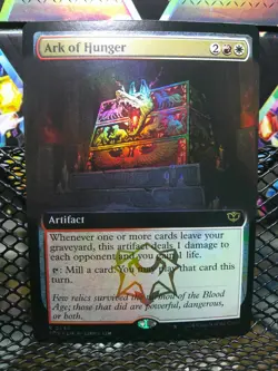 Ark of Hunger (Extended Art) Secrets of Strixhaven Foil NM 344 - Image 1