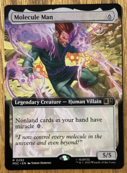 MTG Marvel Super Heroes Eternal Legal, Molecule Man - Extended Art - Image 1
