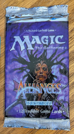 MTG - 2x Alliances Booster Pack - Magic the Gathering Factory Sealed 1996 - Image 2