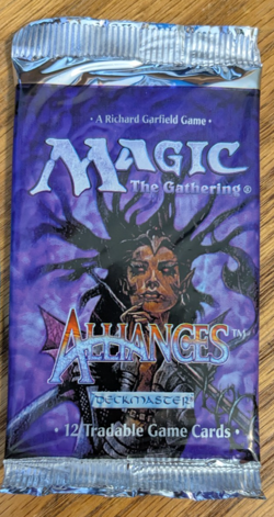 MTG - 2x Alliances Booster Pack - Magic the Gathering Factory Sealed 1996 - Image 4