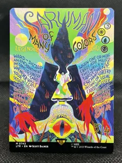 Saruman of Many Colors (Borderless Poster) Universes Beyond - Image 1