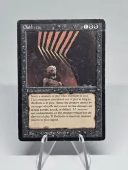 Magic The Gathering TCG Oubliette Arabian Nights Vintage MTG Moderately Played - Image 1