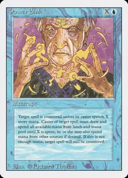 Power Sink (74) – Revised Edition 3ED – MTG Magic the Gathering - Image 1