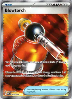 Blowtorch 117/094 Ultra Rare Phantasmal Flames Pokemon Holo Near Mint - Image 1
