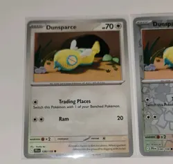 Pokemon Dunsparce 120/159 & Reverse Holo - SV09 Journey Together NM - Image 2